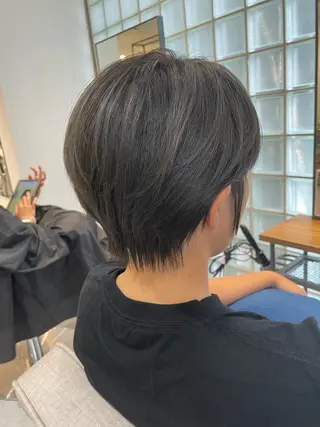 ショート ☾伊左治祐未☾メンズ カットセンター北のヘアスタイル