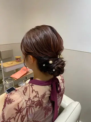 ヘアアレンジ SALOWIN銀座Suite所属・髪質改善/艶髪矯正 /長谷川なつみのヘアスタイル