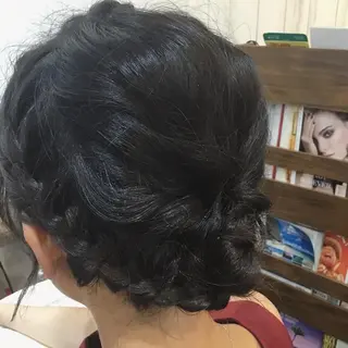 ヘアアレンジ embrace エンブレイスのヘアスタイル