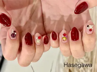 ネイル DROP所属・DROP 長谷川のネイルデザイン