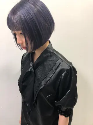 ショート StellA所属・アートディレクター ワダヒサノリのヘアスタイル