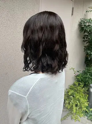 ミディアム パーマ ショートカット無料/ 小顔ショートのヘアスタイル