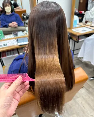 ロング パーマ Nail &Beauty by UNO伊勢原所属・COCO .のヘアスタイル