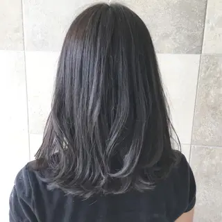 ミディアム カット／メンズカット 藤田麻衣のヘアスタイル