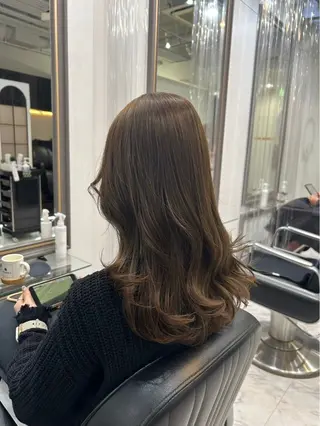 ロング カラー ⠀ 那月のヘアスタイル