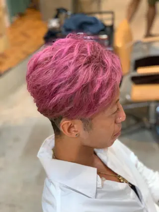 ショート カラー 🦋韓国系指名No1 店長/圓山 祐也🦋のヘアスタイル