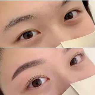 メンズ マツエク・マツパ アイブロウ 東野ゆい🌼 eyelashのマツエク・マツパデザイン