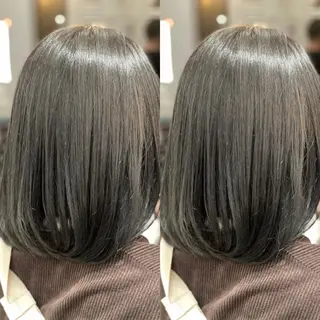 セミロング カラー Snaly カラー特化ページのヘアスタイル