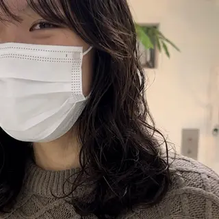 ミディアム パーマ hyuga/パーマ /ニュアンスパーマのヘアスタイル