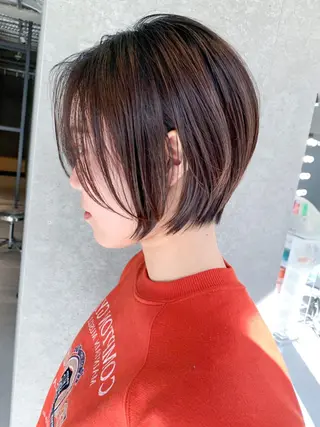ショート カラー ITbyALBUM 八王子店のヘアスタイル