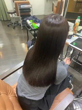 ロング カラー ヘアアレンジ 🍒ᩚ名駅/艶髪 縮毛矯正/あゆ🍒ᩚのヘアスタイル