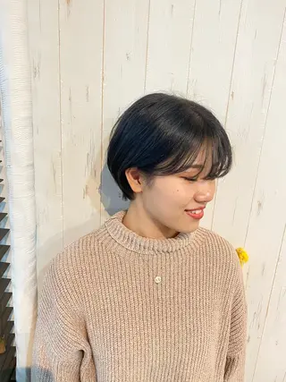 ショート カラー [店長]加地 峻のヘアスタイル