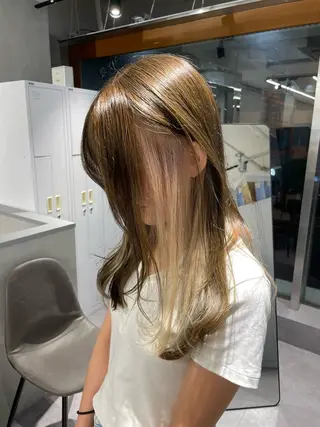 カラー 渡辺春衣 ♡デザインカラーのヘアスタイル