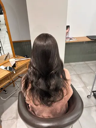 ロング カラー ️ブリーチなし透明感 /アレンジ🎀こゆきのヘアスタイル