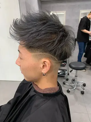 ショート カラー メンズ _WHITE所属・黒川 陵のヘアスタイル