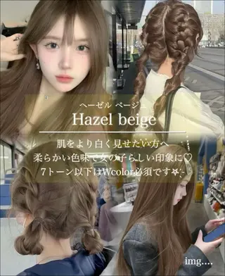 ロング カラー 韓国ヘア/髪質改善 TAKAHIROのヘアスタイル