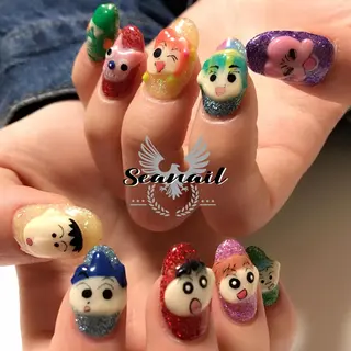 ネイル 小尾 栞のネイルデザイン