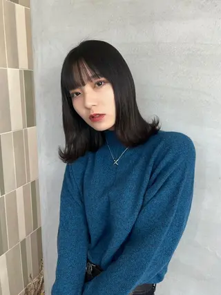 セミロング 当日予約◎ risaのヘアスタイル