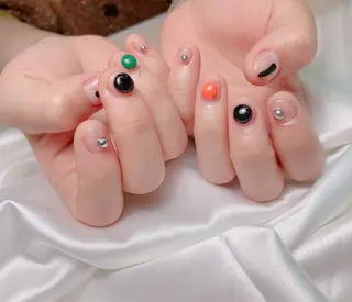 ネイル lucky nail 歌舞伎町のネイルデザイン