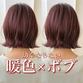 ショート カラー 原宿/ボブ/髪質 改善/レイヤー/優希のヘアスタイル
