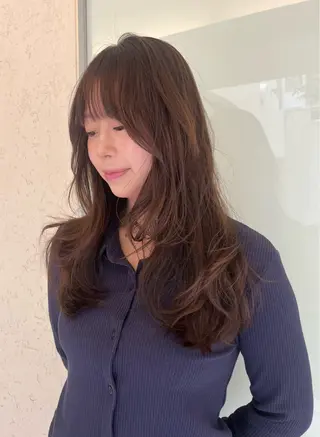 セミロング Fev AYAHAのヘアスタイル