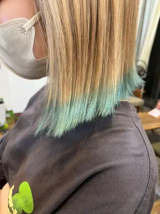 ミディアム カラー rise /メンズカットのヘアスタイル