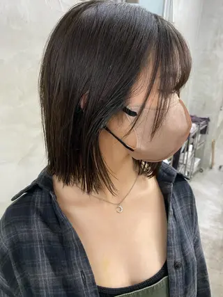 ミディアム カラー yiye 青山所属・無料カットモデル募集 🌱ひょうがのヘアスタイル