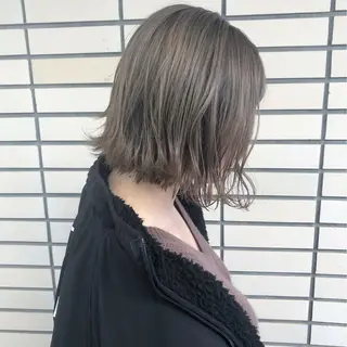 ミディアム カラー 2nd所属・🤍2nd🤍田所 美希のヘアスタイル