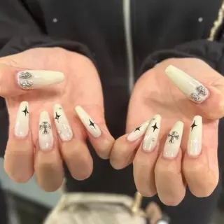 ネイル 0203ムニムサン 💙Harukaのネイルデザイン