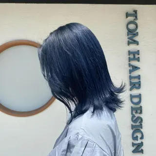 ミディアム カラー CURIO/南船場 /RIN💈🍎のヘアスタイル