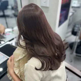 ロング カラー 大人の髪質改善 💎夏のヘアスタイル