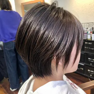 ショート カラー 江上拓郎/ショート /酸性ストレートのヘアスタイル