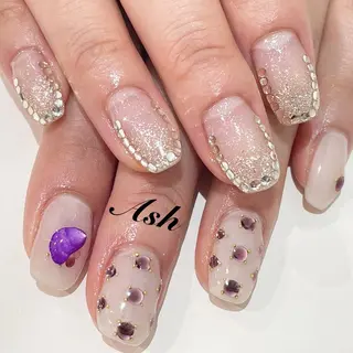 ネイル 🩵NORIKO 上品ネイルが得意🩵のネイルデザイン