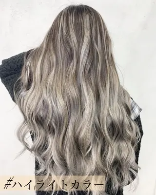 ロング カラー ヘアアレンジ TATSUYA アートディレクターのヘアスタイル