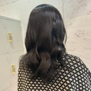 ミディアム カラー ヘアアレンジ 🎀ダブルカラーレイ ヤーyuuri🎀のヘアスタイル