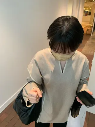 ショート Sill所属・片岡 由依のヘアスタイル