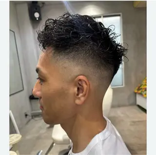 メンズ 刈り上げ/レディース カラー特化🌈くっぽのヘアスタイル