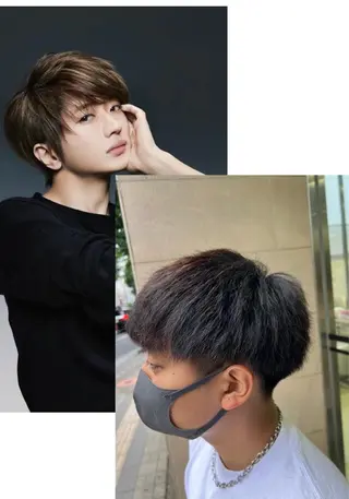 ショート メンズ メンズカット/柏/韓 国/メンズパーマ航太のヘアスタイル