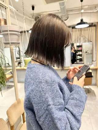 ショート カラー 縮毛矯正/カラー ✨️Mariamuのヘアスタイル