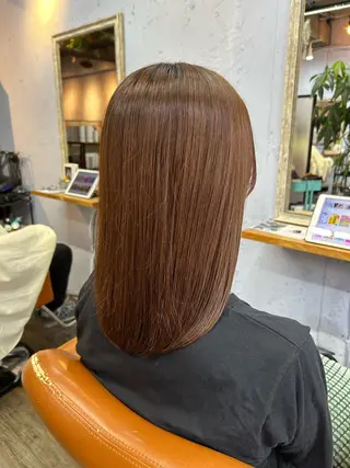 ミディアム 古澤 咲来のヘアスタイル