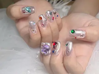 ネイル lucky nail 歌舞伎町のネイルデザイン