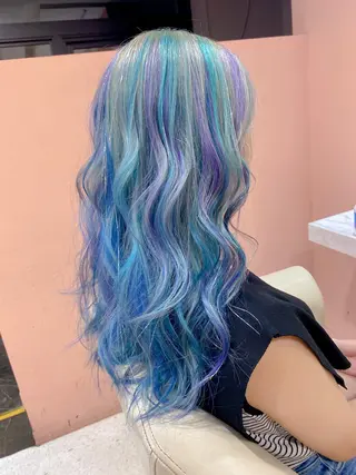 ミディアム カラー Chérie所属・Chérie 渋谷/カラーサロンのヘアスタイル