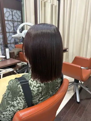 ミディアム カラー 垢抜けデザイナー/ ハイトーン/朝倉友香のヘアスタイル