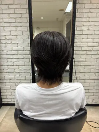 ミディアム メンズ カットモデル 募集中🟡mikuのヘアスタイル