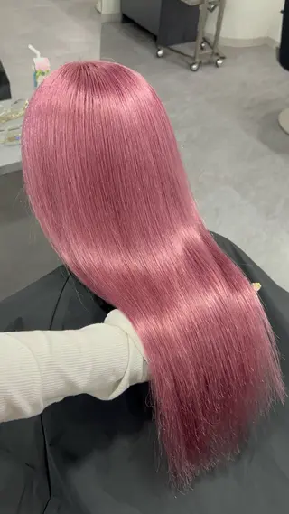 ロング 【色落ちまで可愛い】 mao🐩💜のヘアスタイル