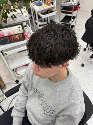 パーマ メンズ 笹江 瑞穂のヘアスタイル