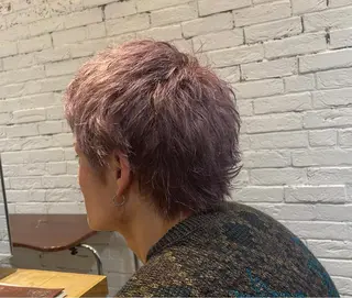 カラー シマノ フミヤのヘアスタイル