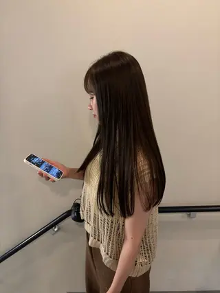 ロング カラー Belle 新宿店所属・🐰ブリーチモデル 募集中/ゆな🐰のヘアスタイル