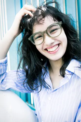 パーマ pole/apartment所属・💓パーマ，💗 レイヤーカットのヘアスタイル