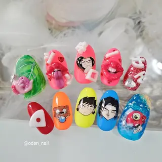 ネイル おで@ oderi_nailのネイルデザイン